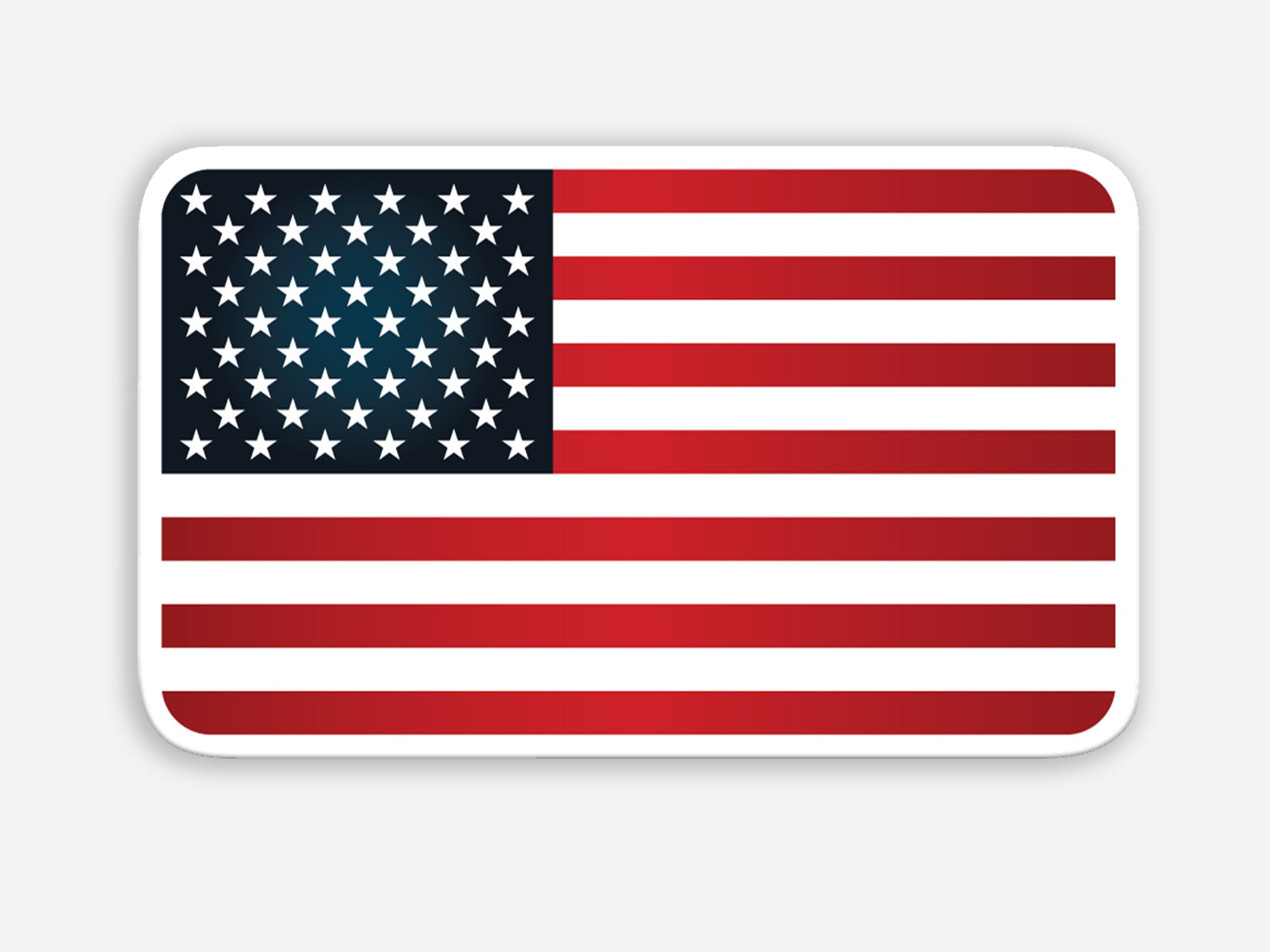 American Flag Sticker